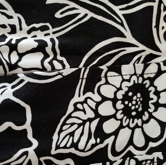 {Zara Basics} black and white pleaded skirt - Picture 4 of 4